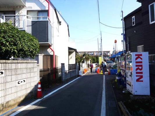 現地周辺街並み画像