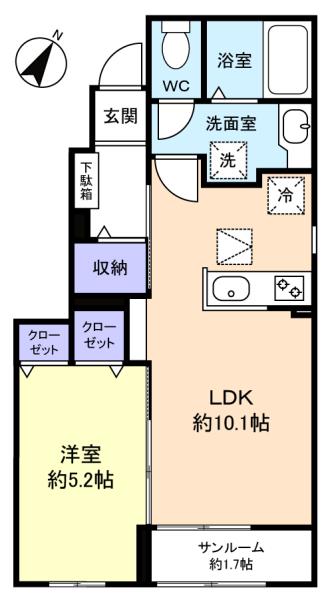 ヒルサイド 前原西101