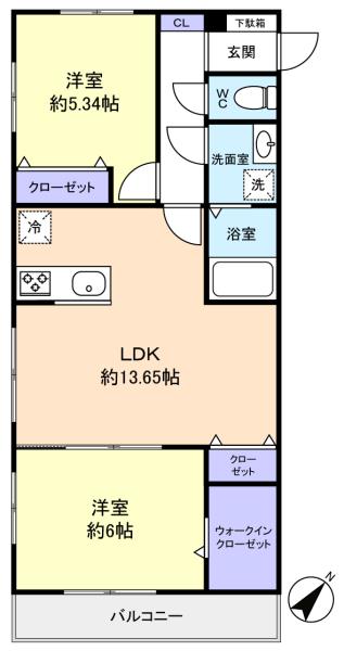ミリアビタ飯山満Ⅱ105