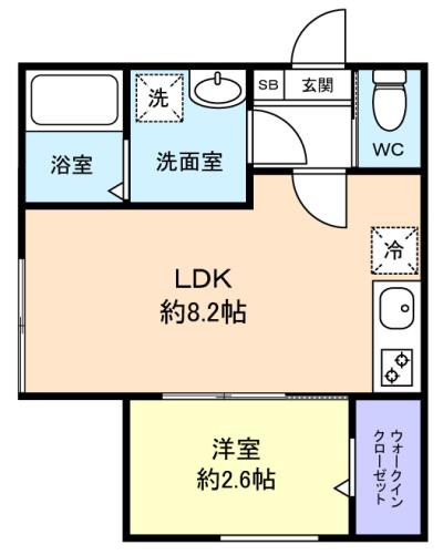ＫＥＩＡＩ ＲＥＳＩＤＥＮＣＥ北習志野Ⅱ101
