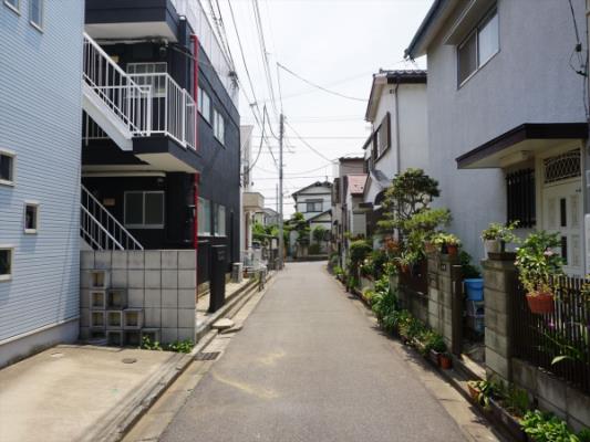 現地周辺街並み画像